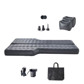 Car Air Mattress, Inflatable Car Camping Mattress, Oxford Thickened Travel Beds, Comfortable and Durable Portable Sleeping Pad with Air Pump, Nozzle
