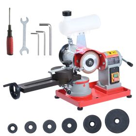 Circular Saw Blade Sharpener, 370W Saw Blade Grinding with Water Injection, Water Injection Circular Saw Blade Sharpening & 6 Saw Centerings