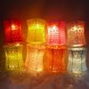 [Random color] Set of 5 Chinese/Japanese Style Hanging lantern Decorative Hollow Paper Lantern 14x15cm