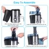 1000W Centrifugal Juicer Juice Extractor with 2 Speeds 2.6in Wide Feed Chute 17Oz Juicer Cup 54Oz Pulp Collector Electric Juicer for Fruits Vegetables