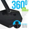 Luxury Filtered Shower Head Black High Pressure Rain Showerhead with Filter for Chlorine Rust Sediments Water Filter Shower Head with Vitamin C E A SP