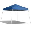 8*8ft Portable Home Use Waterproof Folding Tent Blue