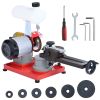 Circular Saw Blade Sharpener, 370W Saw Blade Grinding with Water Injection, Water Injection Circular Saw Blade Sharpening & 6 Saw Centerings