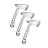 Throwing Axes with Wrench Fuctions for Recreation and Competition
