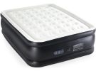 Air Mattress - 18" Inflatable Blow Up Mattress Airbed with Built-in High Capacity Pump, Double Height, Adjustable, Non-Slip Bottom Design