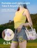 Handheld Fan with 4500 mAh Powerbank Max 37 Hours Runtime, Pocket Portable Battery Operated or USB Powered Folding Personal Fan, 3 Speeds