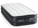 Air Mattress - 18" Inflatable Blow Up Mattress Airbed with Built-in High Capacity Pump, Double Height, Adjustable, Non-Slip Bottom Design